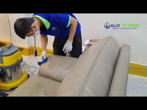 Quy Trình Giặt Sofa Bằng Hơi Nước Nóng Tiêu Chuẩn Nhật Bản