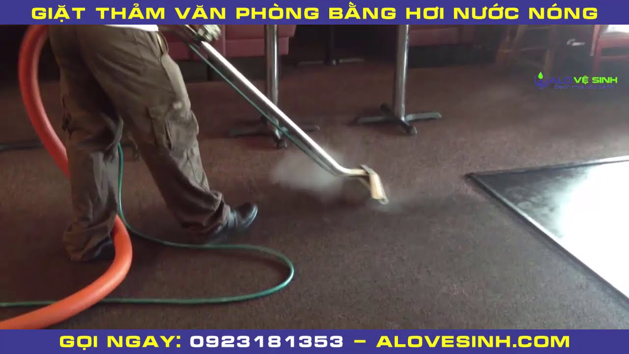 Giặt Thảm Văn Phòng Bằng Hơi Nước Nóng - Alo Vệ Sinh