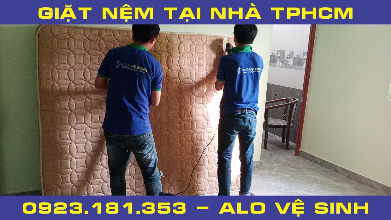 Giặt Nệm Tại Nhà | Alo Vệ Sinh | Vệ Sinh Nệm Uy Tín & Giá Rẻ Tại TPHCM