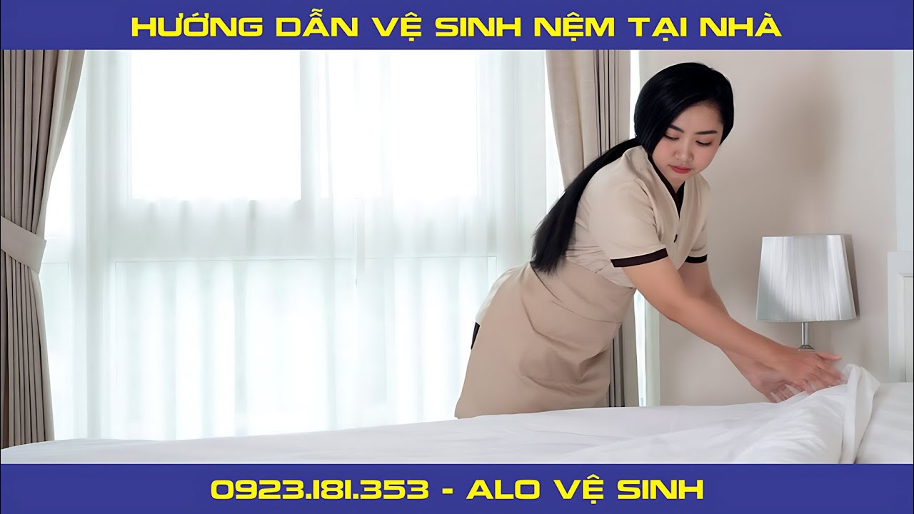 Hướng Dẫn Cách Vệ Sinh Nệm Tại Nhà Đơn Giản - Dễ Làm | Alo Vệ Sinh
