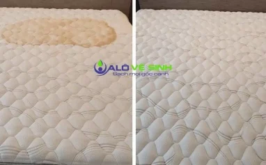 Hiệu quả giặt topper Quận 2 của Alo Vệ Sinh