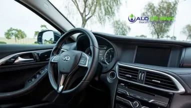 Bọc vô lăng da thật có độ bền và tính thẩm mỹ rất cao