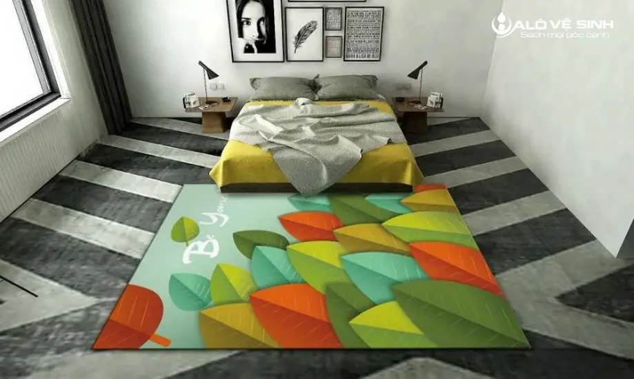Cách chọn thảm phòng ngủ theo màu sắc