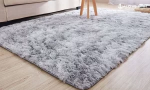 Cách dùng thảm lông trải sàn phòng ngủ mang vẻ đẹp sang trọng
