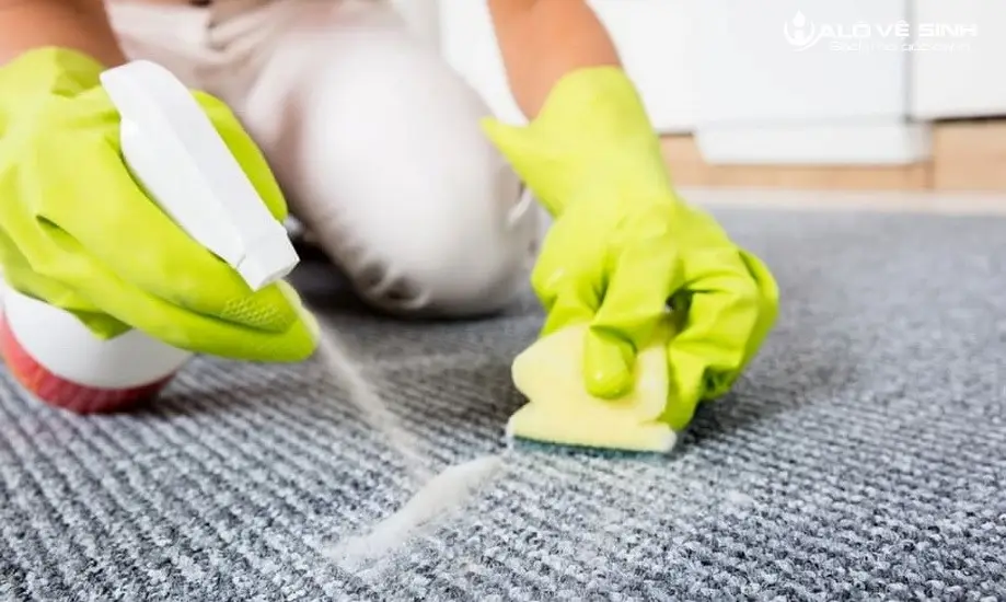 Cách giặt thảm bằng Baking Soda