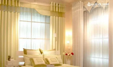 Cách tốt nhất để treo rèm cửa phòng ngủ trở nên sang trọng hơn