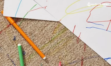 Cách xử lý vết mực trên thảm đơn giản