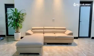 Sofa góc L sẽ giúp bạn tiết kiệm diện tích phòng