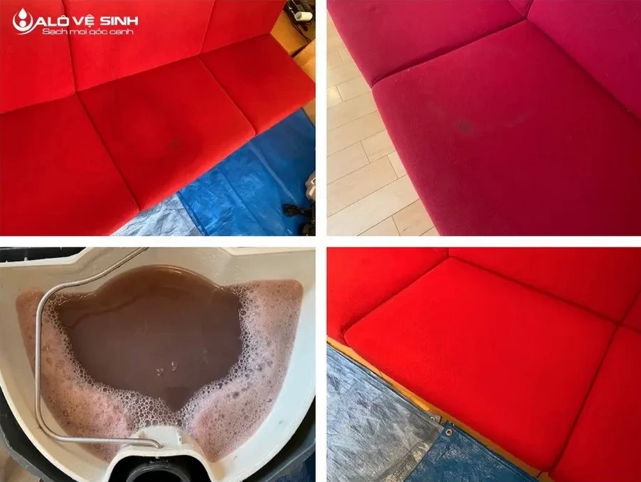 Chất lượng vệ sinh ghế sofa Tân Phú