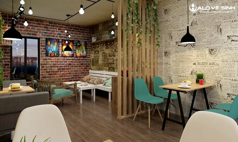 Giặt ghế quán cafe tạo không gian thoáng mát và thư giãn cho khách hàng