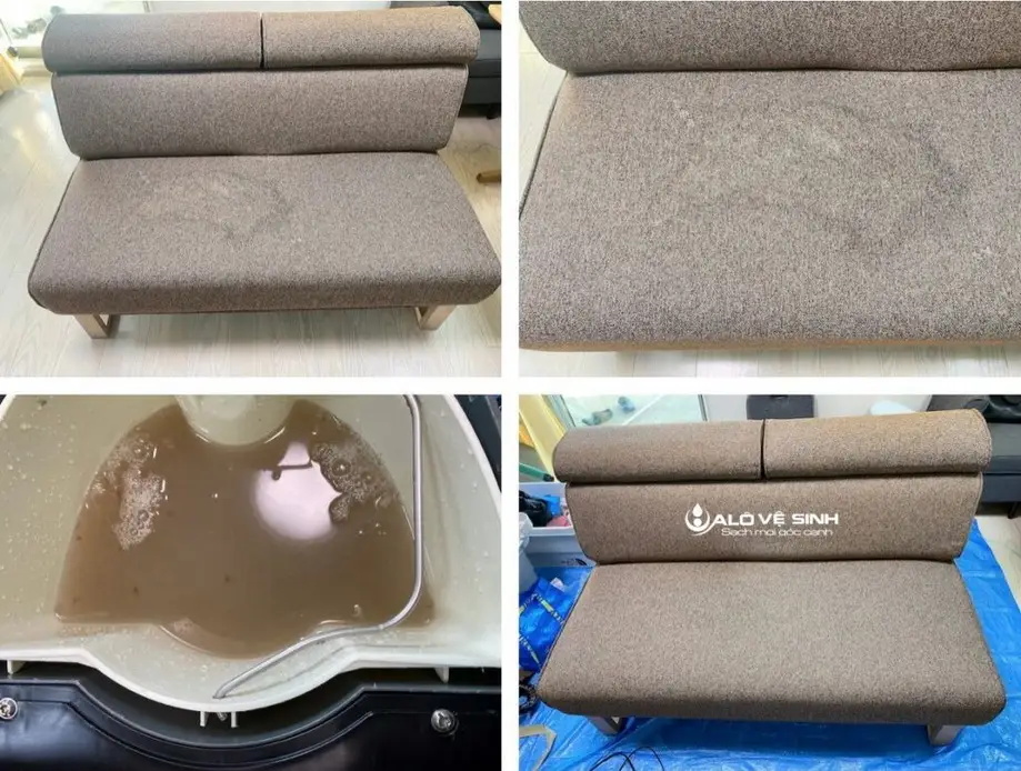 Chất lượng giặt ghế sofa là ưu tiên của Alo Vệ Sinh