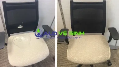 Hiệu quả giặt ghế văn phòng Bình Chánh Alo Vệ Sinh