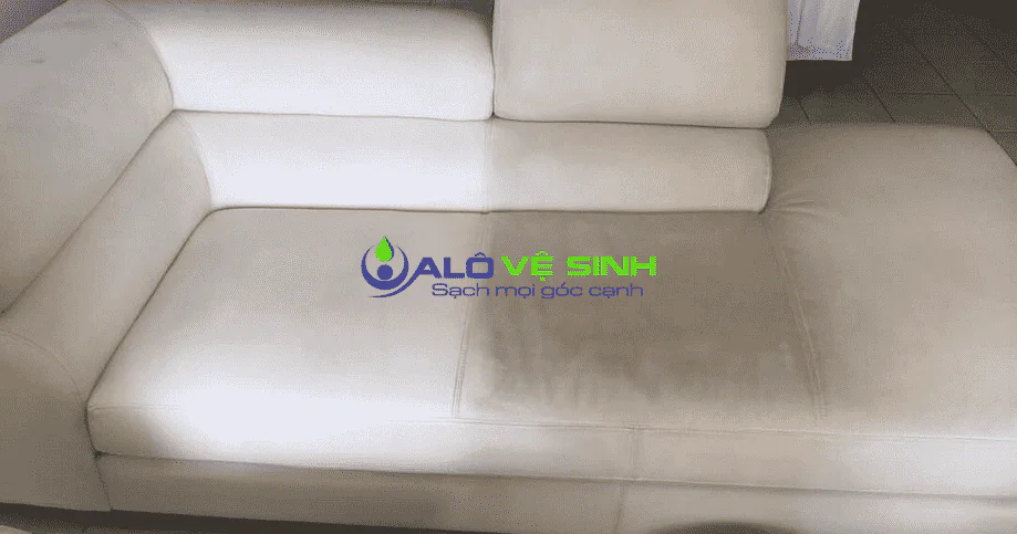 Hiệu quả dịch vụ giặt sofa da tại nhà chuyên nghiệp TPHCM - Alo Vệ Sinh.