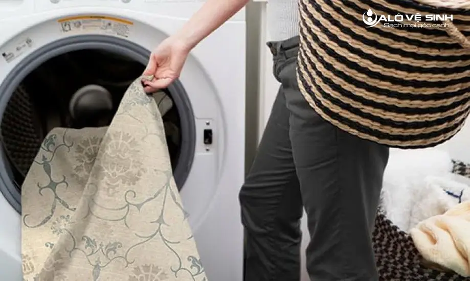 Giặt thảm bằng máy giặt không đúng cách có thể bị hư hỏng nặng