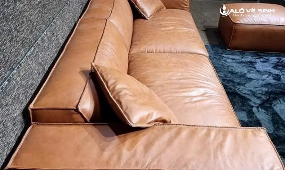 Ghế sofa da bị nhăn mất đi vẻ đẹp sau một thời gian sử dụng