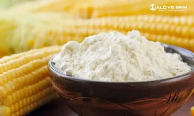 Khử mùi khai nệm bông ép bằng bột ngô