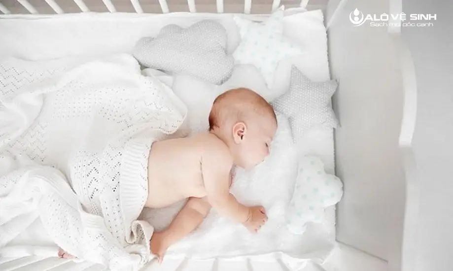 Nệm cho bé sơ sinh tốt nhất giúp bé luôn có giấc ngủ ngon và tránh nguy cơ nghẹt thở, khò khè