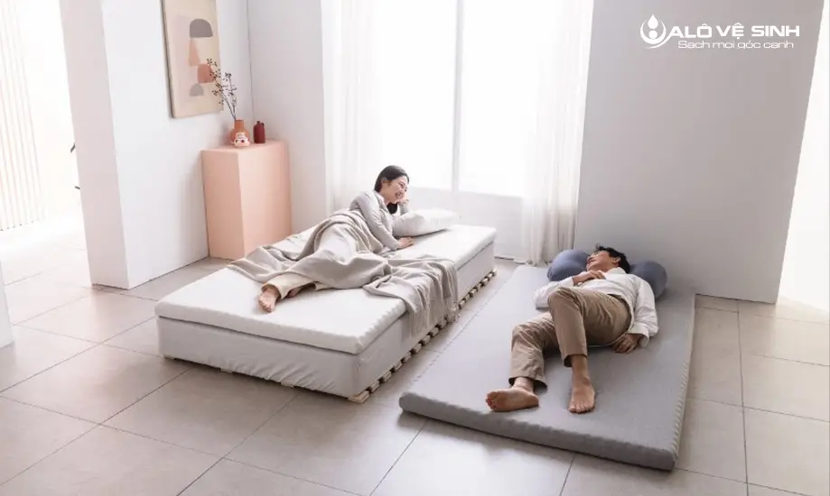 Nệm ngủ văn phòng được dân văn phòng sử dụng để giải quyết giấc ngủ tạm thời