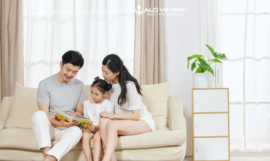 Vệ sinh sofa tại nhà Tân Phú bảo vệ sức khỏe gia đình bạn