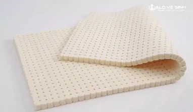 Vệ sinh nệm cao su non nhanh chóng, hiệu quả