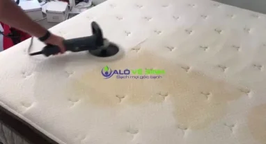 Hãy vệ sinh nệm cao su tại nhà thường xuyên để chăm sóc giấc ngủ ngon nhé!