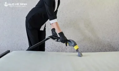 Hướng dẫn cách vệ sinh nệm tại nhà nhanh chóng bằng máy hút bụi cầm tay