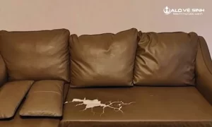 Mách bạn cách xử lý ghế sofa da bị nứt