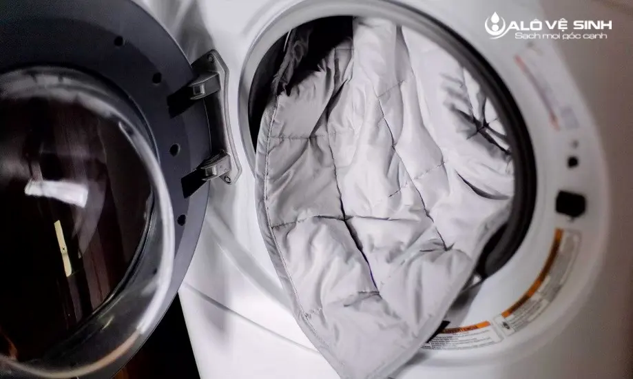 Đệm điện có giặt được không - Giặt đệm điện đơn giản bằng máy giặt
