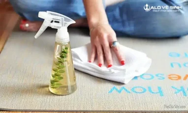 Thảm tập yoga có giặt được không - Hoàn toàn có thể giặt thảm tập yoga