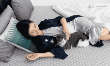 Vệ sinh nệm cao su định kỳ giúp nệm luôn tươi mới