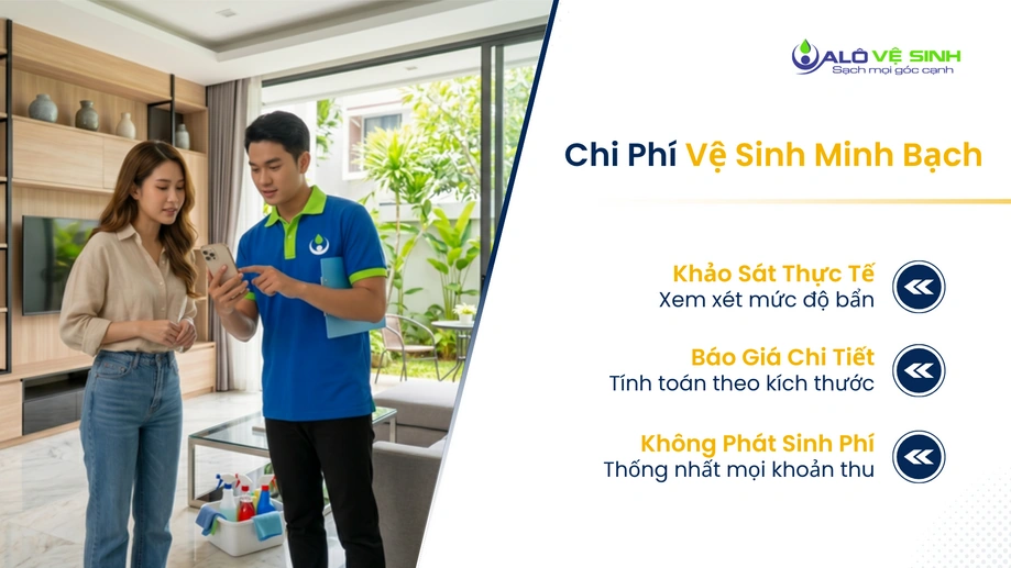 Bảng báo giá giặt ghế sofa Phú Nhuận rõ ràng và minh bạch