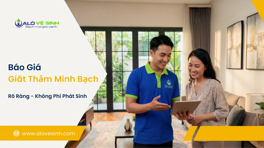Nhân viên tư vấn chi phí giặt thảm văn phòng Quận 6 chi tiết cho khách