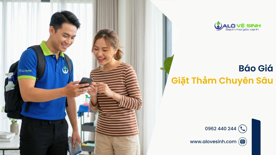 Bảng báo giá giặt thảm Quận 8 chi tiết, minh bạch