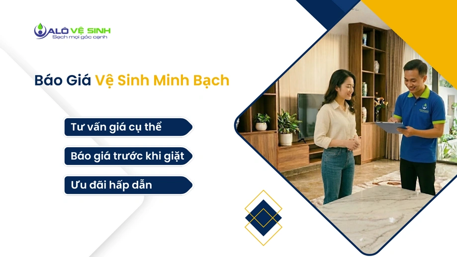 Khách hàng xem bảng báo giá vệ sinh ghế sofa Gò Vấp chi tiết