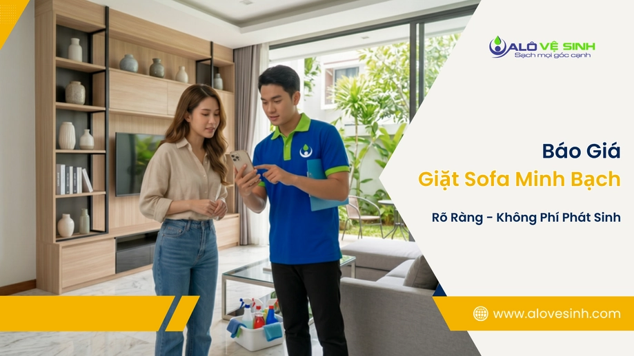 Nhân viên tư vấn báo giá vệ sinh ghế sofa Quận 7 minh bạch