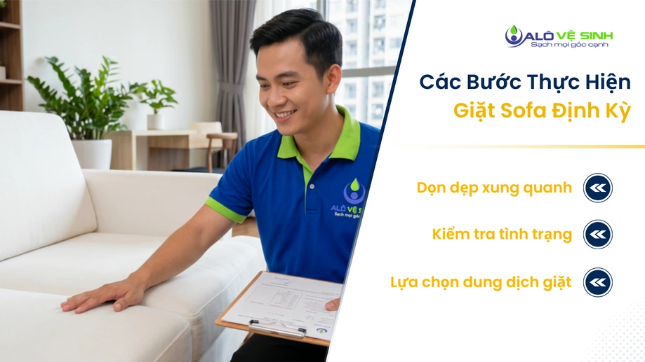 Vệ sinh ghế sofa Bình Thạnh bảo vệ khu vực xung quanh