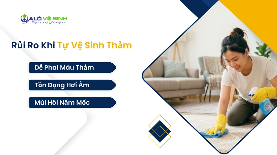 Dịch vụ giặt thảm Phú Nhuận tiết kiệm thời gian