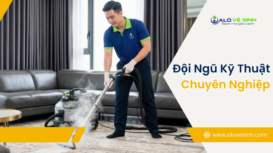 Đội ngũ giặt thảm Bình Thạnh tận tâm, lịch sự 
