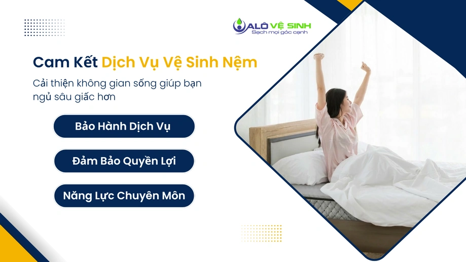 Đơn vị giặt nệm Phú Nhuận uy tín cam kết hoàn tiền 100%