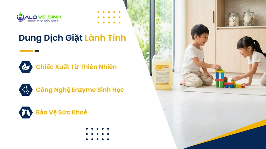 Ưu tiên an toàn khi giặt nệm Quận 9 bằng dung dịch hữu cơ