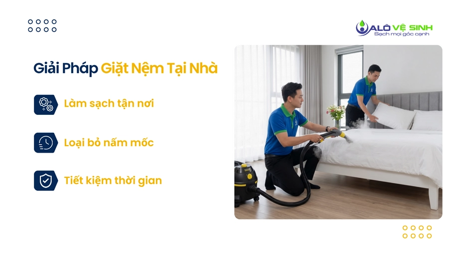 Giải pháp vệ sinh nệm Quận 9 giúp không gian trong lành