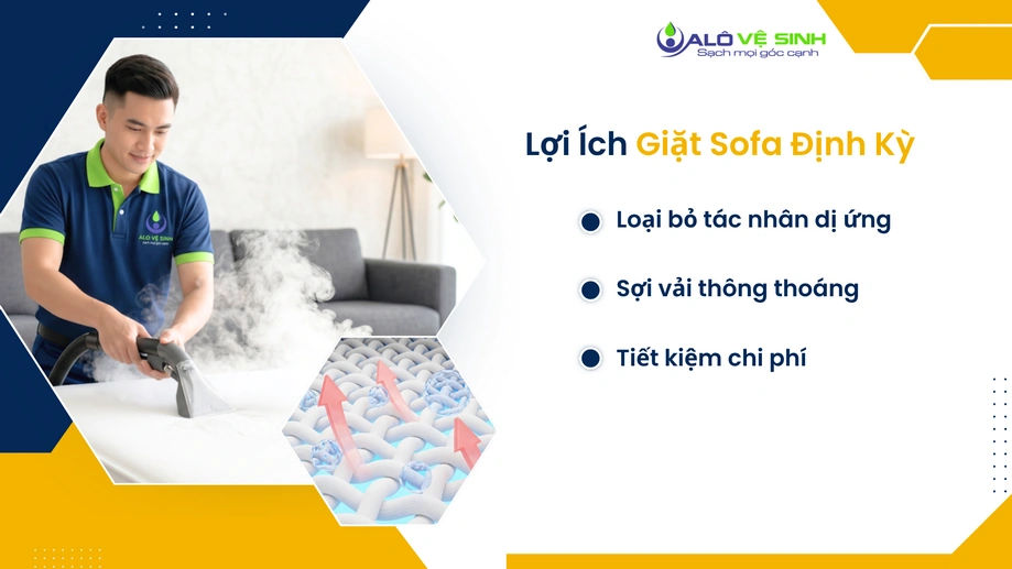 Trẻ nhỏ an toàn sau khi giặt ghế sofa Bình Tân định kỳ