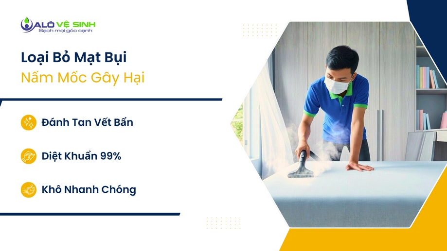 Giặt nệm Quận 6 hút sạch mạt bụi, ngăn ngừa dị ứng