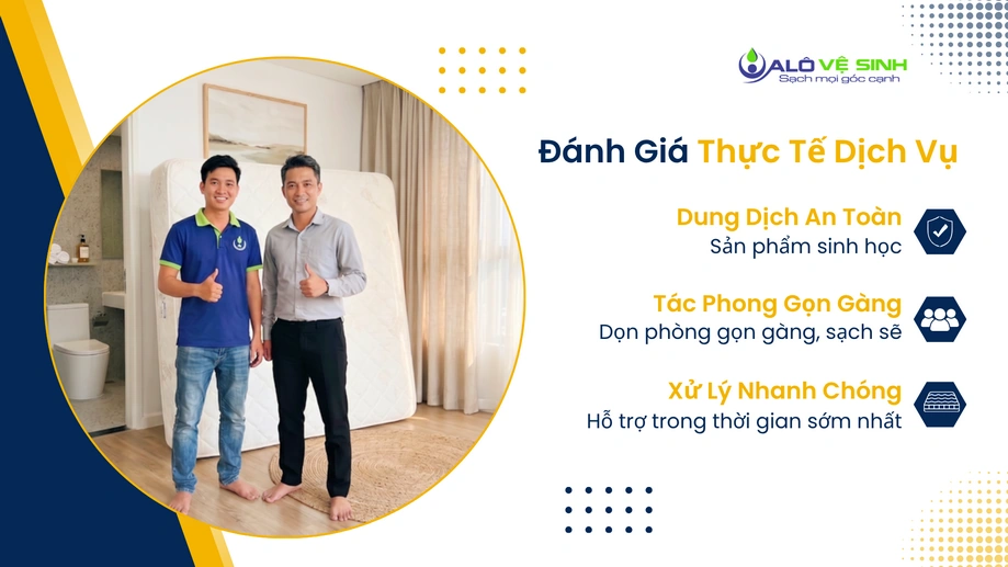 Những đánh giá tích cực về dịch vụ giặt thảm định kỳ Củ Chi