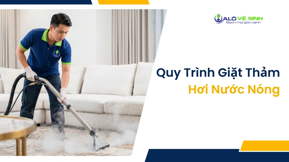 Máy công nghiệp giặt thảm hơi nước nóng Bình Tân