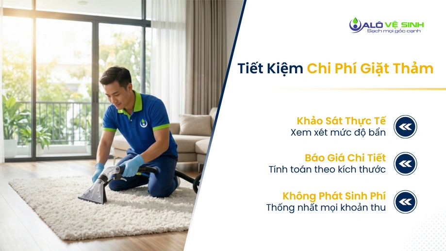 Dịch vụ giặt thảm Phú Nhuận giúp loại bỏ bụi mịn