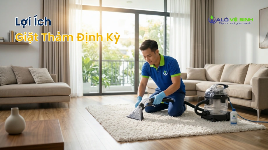 Giặt thảm Quận 2 định kỳ tạo không gian sống an toàn