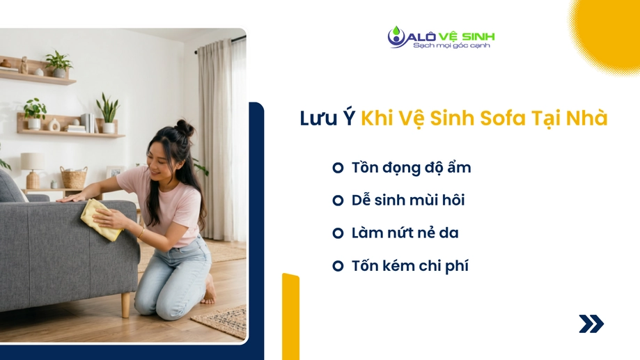 Cùng Alo Vệ Sinh giải đáp thắc mắc về dịch vụ giặt sofa Quận 10