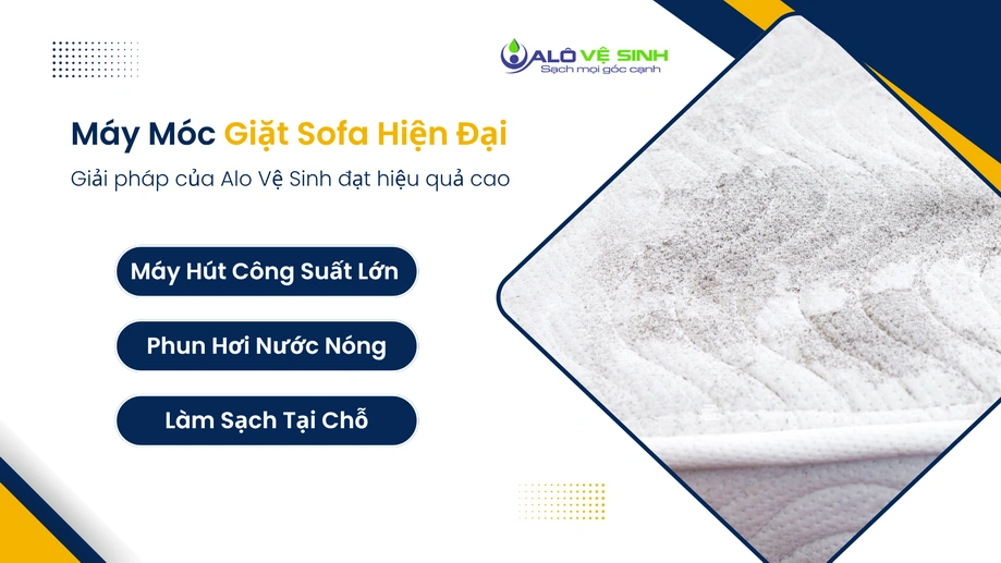 Kỹ thuật viên giặt ghế sofa Bình Tân bằng máy hút êm ái