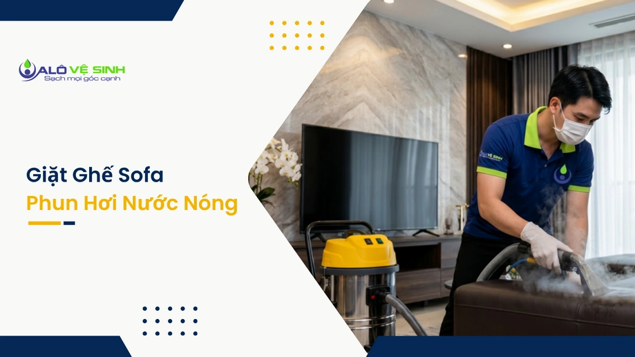 Giặt ghế sofa Thủ Đức bảo vệ chất liệu